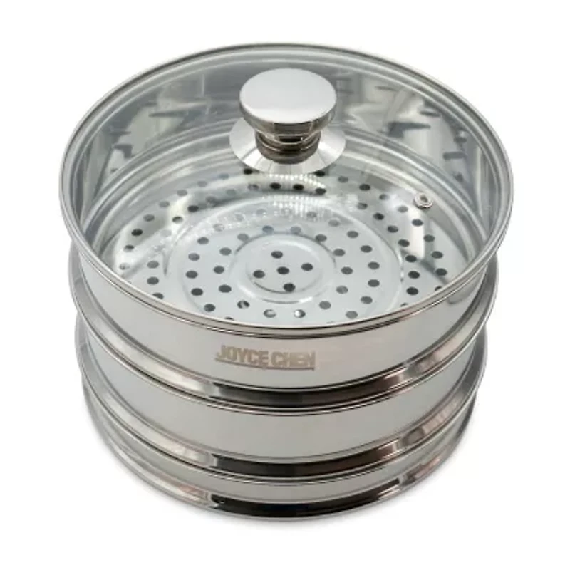 Joyce Chen 2-pc. Stainless Steel Dishwasher Safe Steamer Inserts