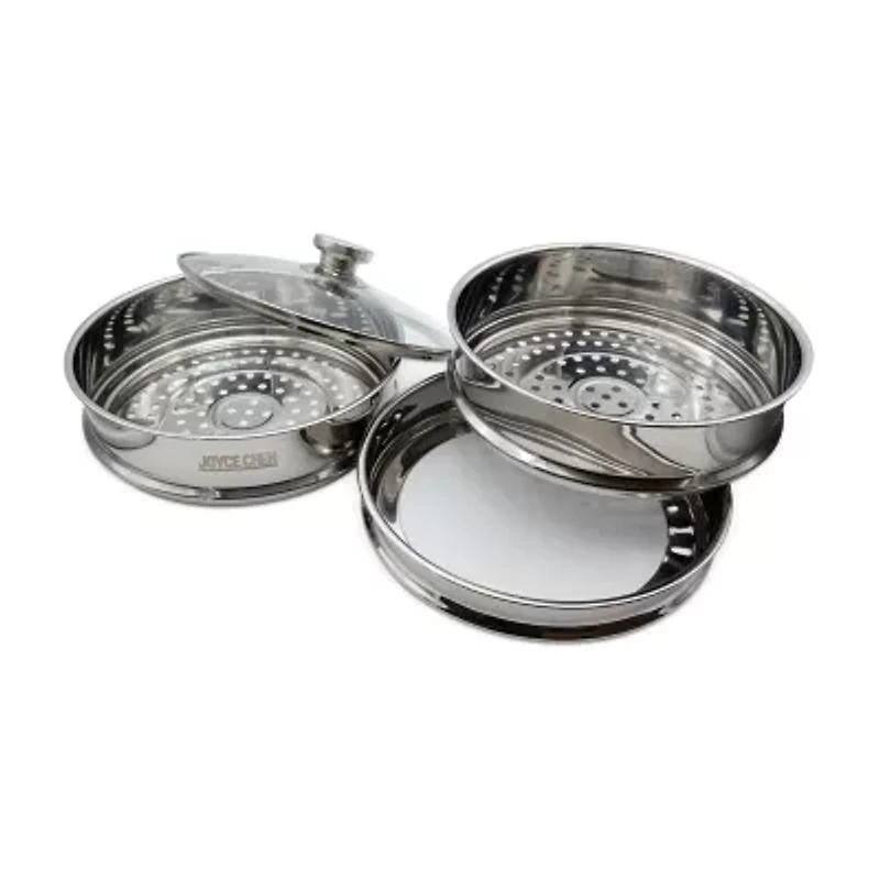Joyce Chen 2-pc. Stainless Steel Dishwasher Safe Steamer Inserts
