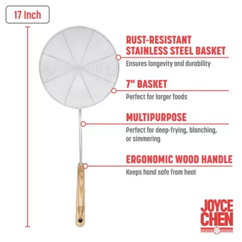 Joyce Chen Deluxe Stainless Steel Strainer