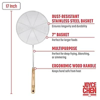 Joyce Chen Deluxe Stainless Steel Strainer
