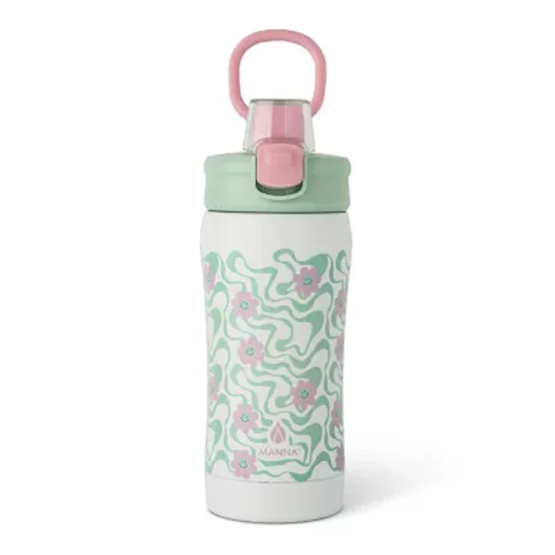 Hydragear 3D Floral 16oz. Push Water Bottle