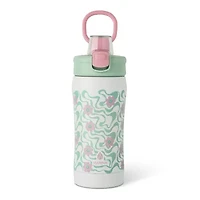 Hydragear 3D Floral 16oz. Push Water Bottle