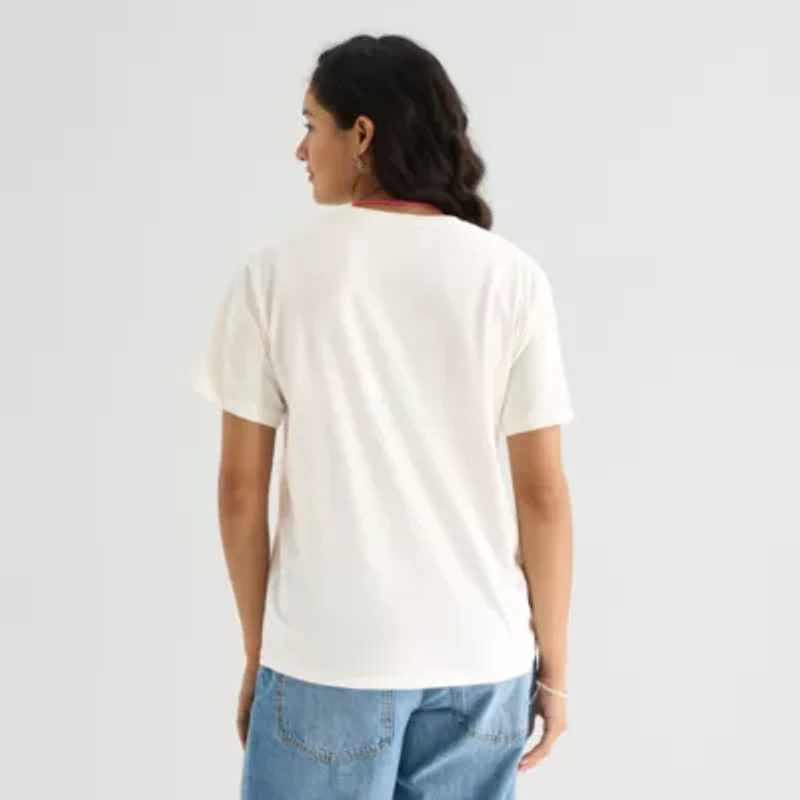 Kirby Hot Tee Boyfriend Womens Juniors Crew Neck Short Sleeve Loose Fit Graphic T-Shirt