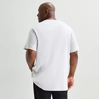 Stylus Mens Round Neck Short Sleeve Big and Tall T-Shirt