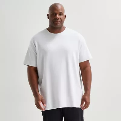 Stylus Mens Round Neck Short Sleeve Big and Tall T-Shirt