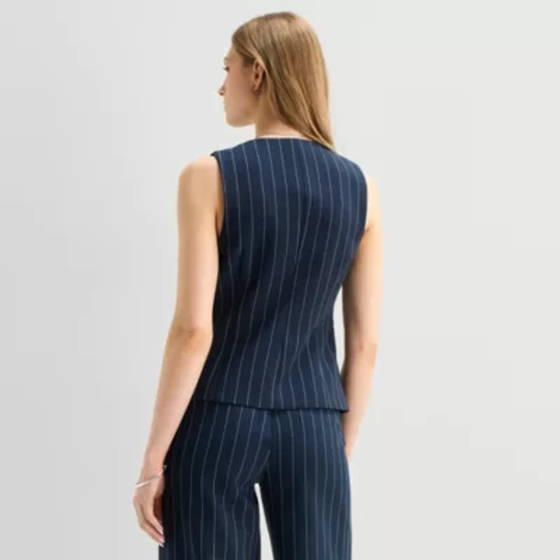 a.n.a Womens Round Neck Sleeveless Vest