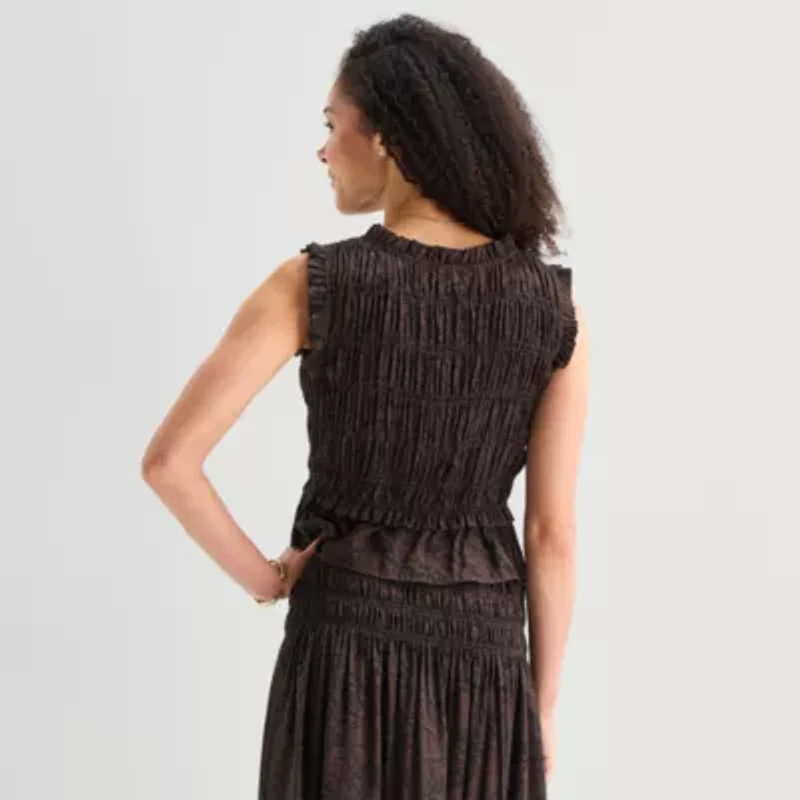 a.n.a Womens V Neck Sleeveless Vest