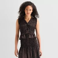 a.n.a Womens V Neck Sleeveless Vest