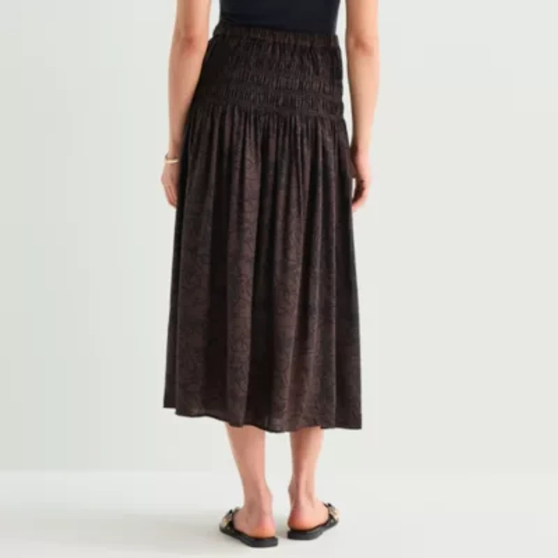 a.n.a Womens Maxi Skirt