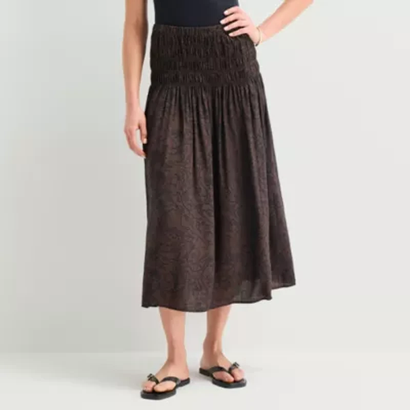 a.n.a Womens Maxi Skirt