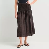 a.n.a Womens Maxi Skirt