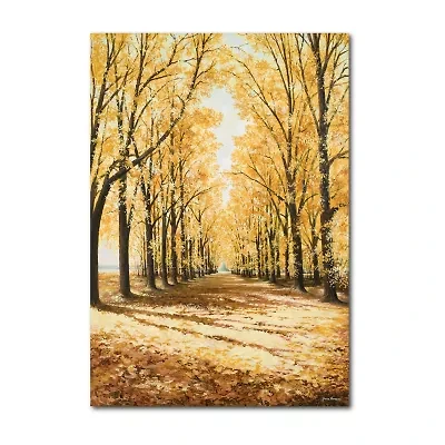 Courtside Market Yellow Falls Catherdral Canvas Art
