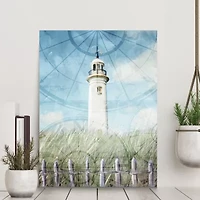 Courtside Market Light House Canvas Art