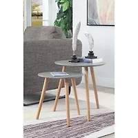 Oslo Living Room Collection Nesting Tables Set