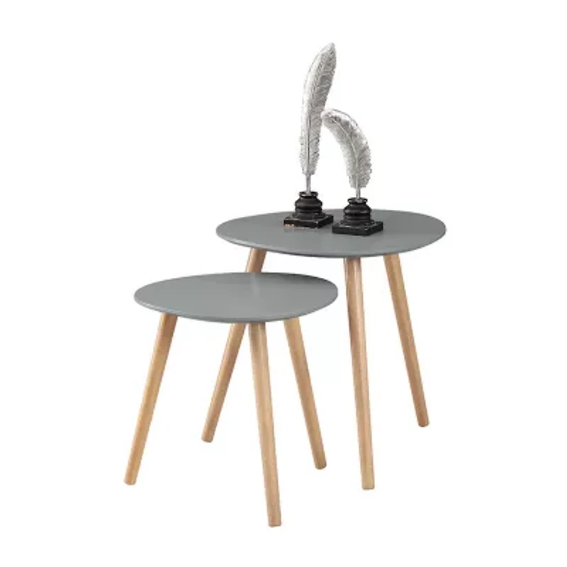 Oslo Living Room Collection Nesting Tables Set