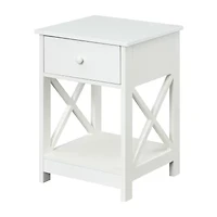 Oxford 1-Drawer Storage End Table