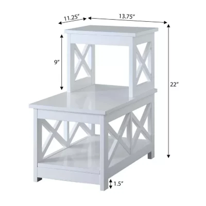 Convenience Concepts Oxford Living Room Collection Chairside Table