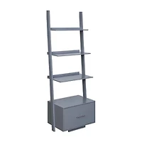 American Office And Library Collection 4-Shelf Bookcase