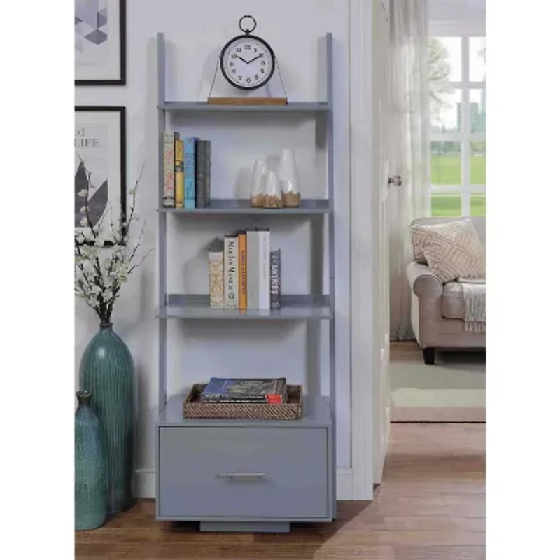 American Office And Library Collection 4-Shelf Bookcase