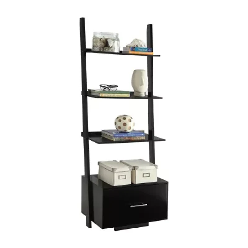 American Office And Library Collection 4-Shelf Bookcase