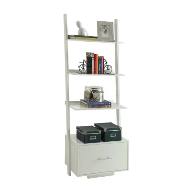 American Office And Library Collection 4-Shelf Bookcase