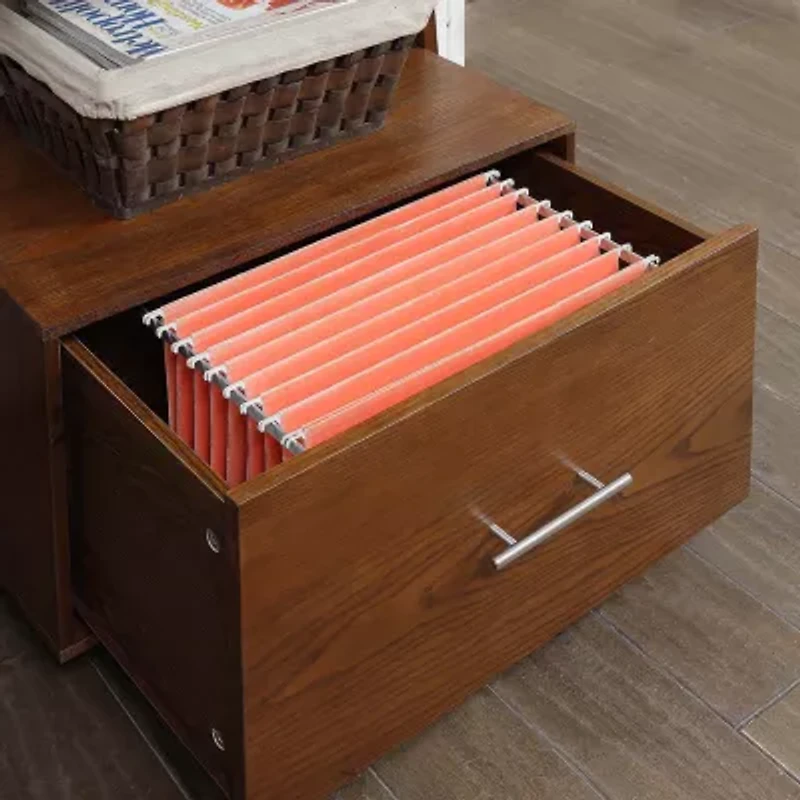 Convenience Concepts American Office And Library Collection 4-Shelf Bookcase