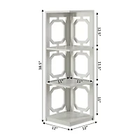 Omega Office + Library Collection 3-Shelf Bookcase