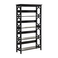 Omega Office + Library Collection 5-Shelf Bookcase