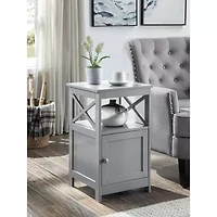 Convenience Concepts Oxford Living Room Collection Storage Console Table