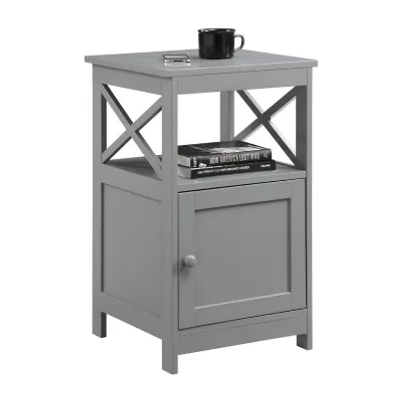 Convenience Concepts Oxford Living Room Collection Storage Console Table