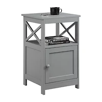 Convenience Concepts Oxford Living Room Collection Storage Console Table