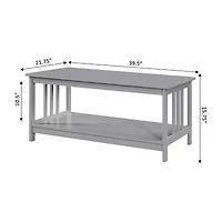 Mission Living Room Collection Coffee Table