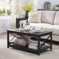 Oxford Coffee Table with Shelf