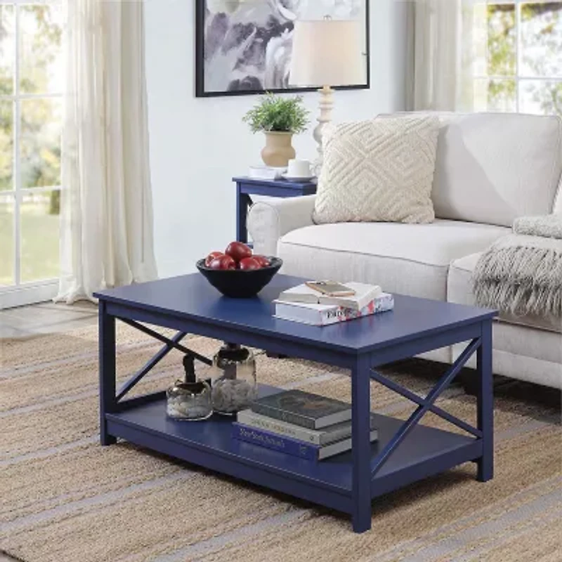 Oxford Coffee Table with Shelf