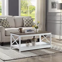 Oxford Coffee Table with Shelf