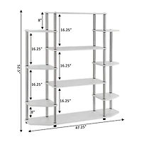 Designs2go Office And Library Collection 10-Shelf Bookcase