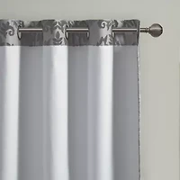 Sunsmart Loraine Grommet Top Energy Saving 100% Blackout Single Curtain Panel