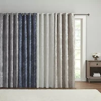 Sunsmart Loraine Grommet Top Energy Saving 100% Blackout Single Curtain Panel