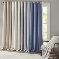 Sunsmart Leighton Energy Saving 100% Blackout Grommet Top Set of 2 Curtain Panel