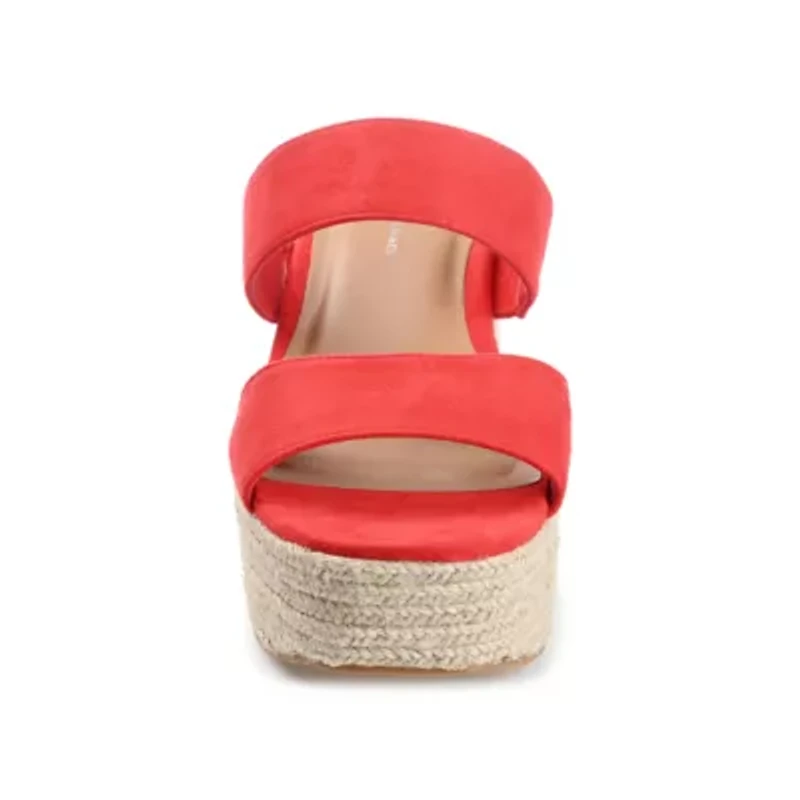 Journee Collection Womens Ilyana Wedge Sandals