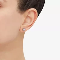 Limited Quantities! Womens Dyed Multi Color Cultured Freshwater Pearl Sterling Silver Round 6 Pair Earring Set