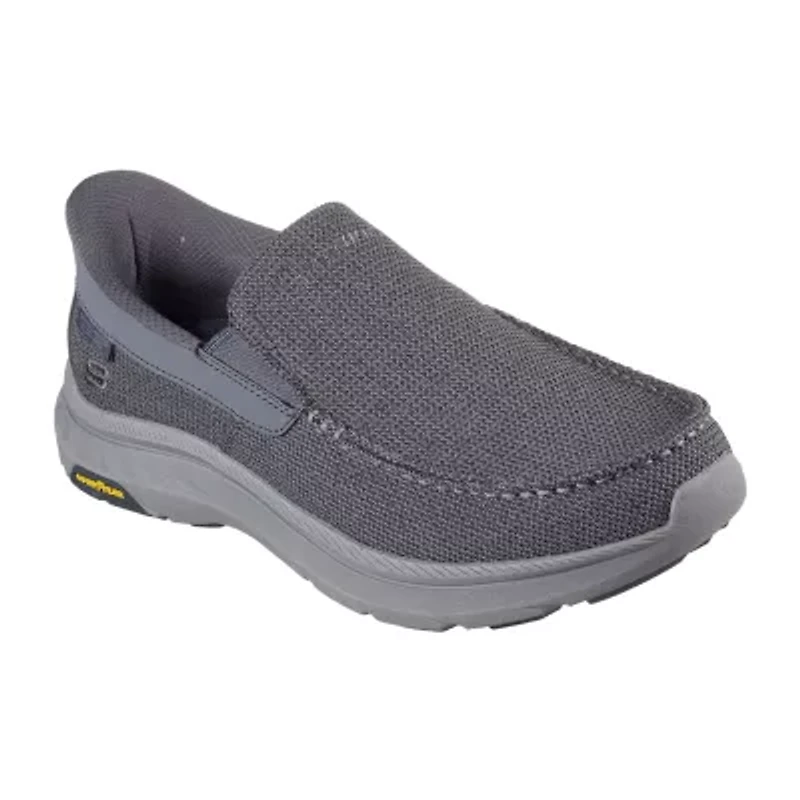 Skechers Hands Free Slip-Ins Pollard Goodyear Dual Gore Mens Moc Closed Toe Slip-On Shoe