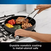 Ninja Foodi NeverStick Premium 12" Round Non-Stick Grill Pan