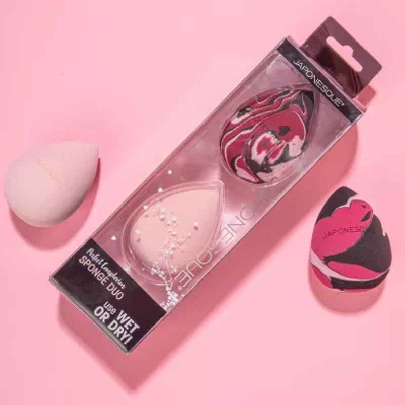 Japonesque Perfect Complexion Sakura Sponge Duo