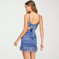 City Triangle Womens Cut Out Juniors Bodycon Dress