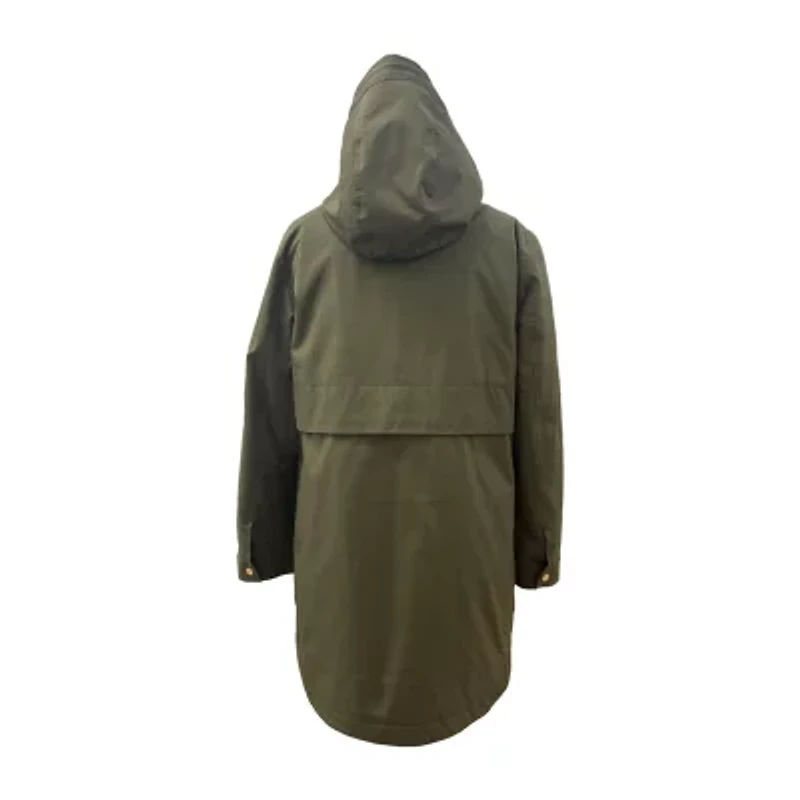 Liz Claiborne Womens Midweight Plus Anorak