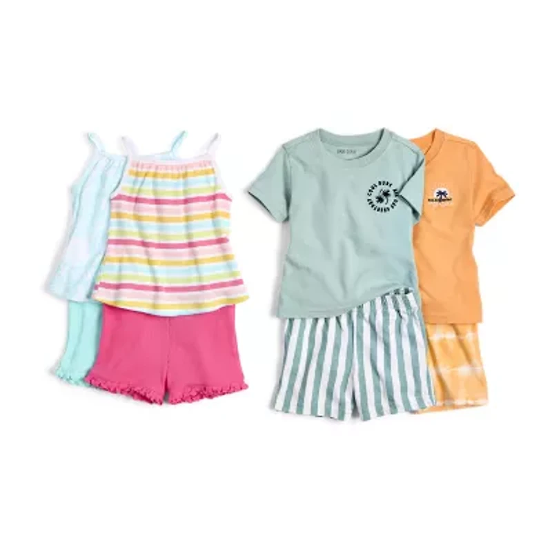 Okie Dokie Baby Boys 2-pc. Short Set