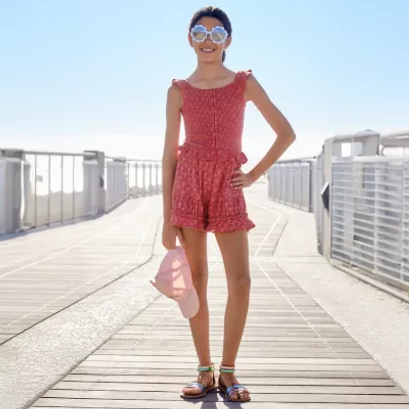Thereabouts Little & Big Kid Girls Pull-On Short