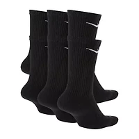 Nike Everyday Plus Cushioned Unisex 6 Pair Crew Socks
