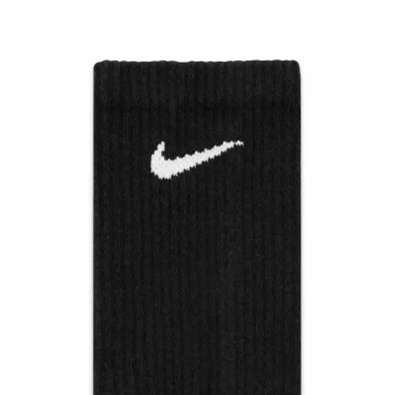 Nike Cushioned Plus Everyday Unisex Adult 6 Pair Crew Socks
